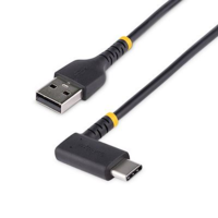 StarTech StarTech.com R2ACR-15C-USB-CABLE USB kábel 0,15 M USB 2.0 USB A USB C Fekete (R2ACR-15C-USB-CABLE)