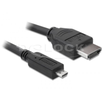 DeLock Delock DL82661 High Speed HDMI Ethernet kábel A/D - A apa - apa 1m (DL82661)