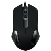 CANYON CANYON Optical wired mice, 3 buttons, DPI 1000, Black (CNE-CMS02B)