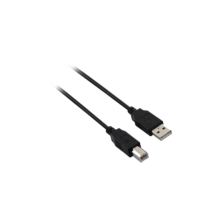 V7 V7 V7N2USB2AB-05M USB kábel 5 M USB 2.0 USB A USB B Fekete (V7E2USB2AB-05M)