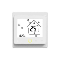 SMARTZILLA SMARTZILLA Tuya okos termosztát Fan Coil rendszerhez 4 csöves fehér (2044114) (smart2044114)