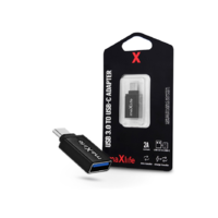 Maxlife Maxlife USB - USB Type-C OTG adapter - Maxlife USB 3.0 To USB-C Adapter - 2A - fekete (TF-0130)