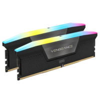 Corsair CORSAIR VENGEANCE RGB Memory Kit - 48GB (2 × 24GB) - DDR5 DRAM 5600MHz C40 (CMH48GX5M2B5600C40)