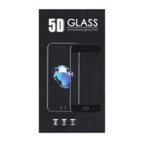 gigapack Képernyővédő üveg (5D full glue, íves, teljes felületén tapad, karcálló, 0.3 mm, 9H) FEKETE [LG K40S (LMX430)] (5996457939114)