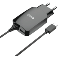 2GO 2GO USB-Netz-Ladegerät DUO USB Type-C 3.1, 1x USB 2400mA sw (797167)