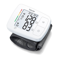 Beurer Beurer BC 21 beszélő csuklós vérnyomásmérő (DE, EN, FR, IT, TR) (65046) (BC_21_W)