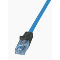 LogiLink Logilink Prémium patch kábel, Cat.6A, U/UTP, kék, 1 m (CPP001) (CPP001)