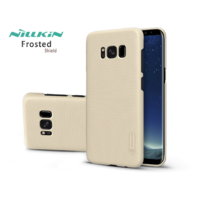 Nillkin Samsung G955F Galaxy S8 Plus hátlap képernyővédő fóliával - Nillkin Frosted Shield - gold (NL138537)
