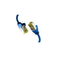 EFB EFB CAT6a BLAU 0,25m Patchkabel S/FTP PIMF (EC020200089)