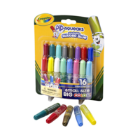 Crayola Crayola Mini Csillámos kimosható ragasztó - 16 szín (69-4200)