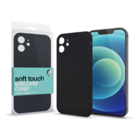 XPRO Soft Touch Silicone Case Slim Fekete Apple iPhone 11 Pro készülékhez (122160)