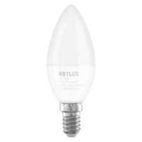 Retlux Retlux RLL 428 LED C37 izzó 6W 510lm 6500K E14 - Természetes fehér (RLL 428)