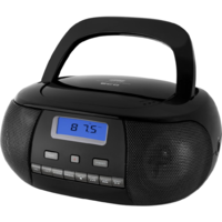 ECG ECG CDR 500 hordozható rádió CD lejátszóval fekete (CDR-500 BK)