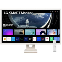 LG 32" LG 32SR50F-W Smart LCD monitor fehér (32SR50F-W)