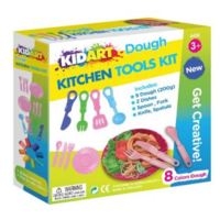 KIDART KIDART Kid Art: Konyhai sütés-főzés gyurmakészlet, 8 színű (DOP200/KN) (DOP200/KN)