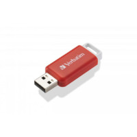 Verbatim Verbatim DataBar USB flash meghajtó 16 GB USB A típus 2.0 Vörös (49453)