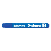 Donau Donau D-signer B 2-4mm Táblamarker - Kék (7372001-10PL)