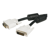 StarTech StarTech.com 2m DVI-D Dual Link Cable - Male to Male DVI-D Digital Video Monitor Cable - 25 pin DVI-D Cable M/M Black 2 Meter - 2560x1600 (DVIDDMM2M) - DVI cable - 2 m (DVIDDMM2M)