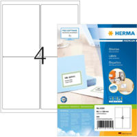 HERMA HERMA Adressetiketten A4 weiß 99,1x139 mm Papier 400 St. (4250)