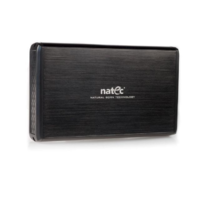 Natec Natec RHINO Ext USB 3.0 ház 3.5" SATA HDD-hez, fekete alumínium (NKZ-0448)