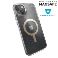 Speck Speck Presidio Perfect-Clear Glitter MagSafe Apple iPhone 14 Plus Szilikon Tok - Átlátszó (150121-9221)