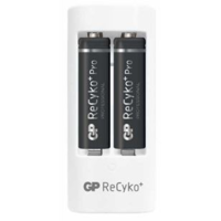 GP Batteries GP Recyko+ Töltő AA/AAA NiMH R3/R6 + akku 2100 mAh (GPPBU211GS210/WA12) (GPPBU211GS210/WA12)