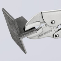 KNIPEX Markoló fogó, 250 mm, szorítási O henger 40 mm, 4 szög: 20 mm, 6 szög: 30 mm, Knipex 41 04 250 (41 04 250)