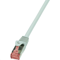 LogiLink LogiLink S/FTP patch kábel CAT6 2m szürke (CQ2052S) (CQ2052S)