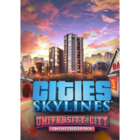 Paradox Interactive Cities: Skylines - Content Creator Pack: University City (PC - Steam elektronikus játék licensz)