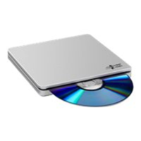Hitachi Hitachi-LG Slim Portable DVD-Writer optikai meghajtó DVD±RW Ezüst (GP70NS50.AHLE10B)
