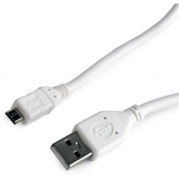 Gembird Gembird USB 2.0 A -> USB 2.0 micro B M/M adatkábel 3m fehér (CCP-mUSB2-AMBM-W-10) (CCP-mUSB2-AMBM-W-10)