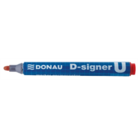 Donau Donau D-signer U 2-4 mm Alkoholos marker - Piros (7371001-04PL)