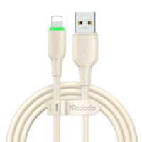 Mcdodo Mcdodo USB-A - Lightning kábel 1,2m bézs (CA-4740) (CA-4740)