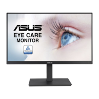 Asus ASUS VA24EQSB számítógép monitor 60,5 cm (23.8") 1920 x 1080 pixelek Full HD LED Fekete (90LM056F-B01170)