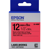 Epson Epson LK-4RBP címkéző szalag Pirosas fekete (C53S654007)