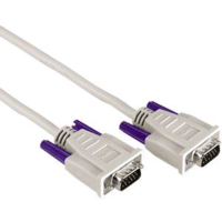 Hama Hama Monitor VGA Connecting Cable,15-pin HDD male - 15-pin HDD male, 1.8m VGA kábel 1,8 M VGA (D-Sub) Szürke (42089)