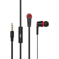IRIS IRIS G-13 mikrofonos fülhallgató fekete-piros (G-13)