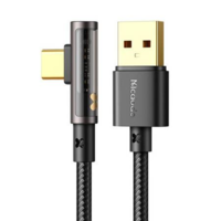 Mcdodo Mcdodo Prism USB-A - USB-C (derékszögben hajlított) kábel 1.8m (CA-3381) (CA-3381)