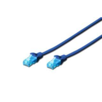 Digitus Digitus Premium CAT 5e UTP patch kábel, hossza: 2m, kék (DK-1512-020/B)