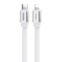 Remax Remax Platinum Pro USB-C - Lightning kábel 20W 1m fehér (RC-C050 White) (RC-C050 White)