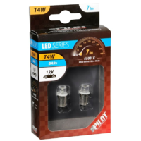 Lampa Lampa 12V BA9S (T4W) 1 LED dióda, fehér színű (0158404) (LA0158404)