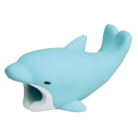 TokShop Kábelvédő, delfin figura, kék (108540)