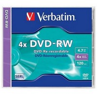Verbatim Verbatim DVD-RW 4,7GB 4X normál tok (DVDVU-4)