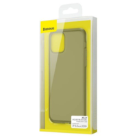 Baseus Baseus iPhone 11 Pro Max case Jelly Liquid Silica Gel Protective Transparent Black (WIAPIPH65S-GD01) (WIAPIPH65S-GD01)
