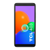 TCL TCL 403 15,2 cm (6") Kettős SIM Android 12 Go edition 4G Micro-USB 2 GB 32 GB 3000 mAh Fekete (T431D-2ALCA112-2)