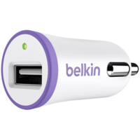Belkin Belkin USB autós töltő lila-fehér (F8J014BTPUR) (F8J014BTPUR)