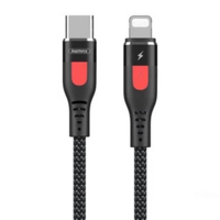 Remax Remax Lesu Pro USB-C - Lightning kábel 20W 1m fekete (RC-188i) (RC-188i)