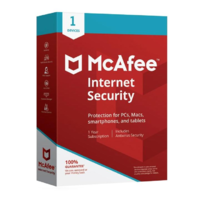 McAfee McAfee Internet Security - 1 eszköz / 1 év MIS003NR1RAAD elektronikus licenc