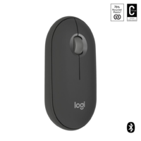 Logitech Logitech Pebble 2 M350s egér Kétkezes RF vezeték nélküli + Bluetooth Optikai 4000 DPI (910-007015)