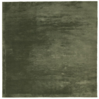 vidaXL HUARTE erdőzöld rövid szálú puha és mosható szőnyeg 240x240 cm (375101)
